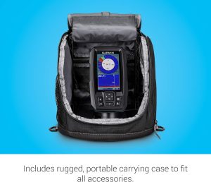 Garmin STRIKER Plus 4 Ice Fishing Flasher Bundle